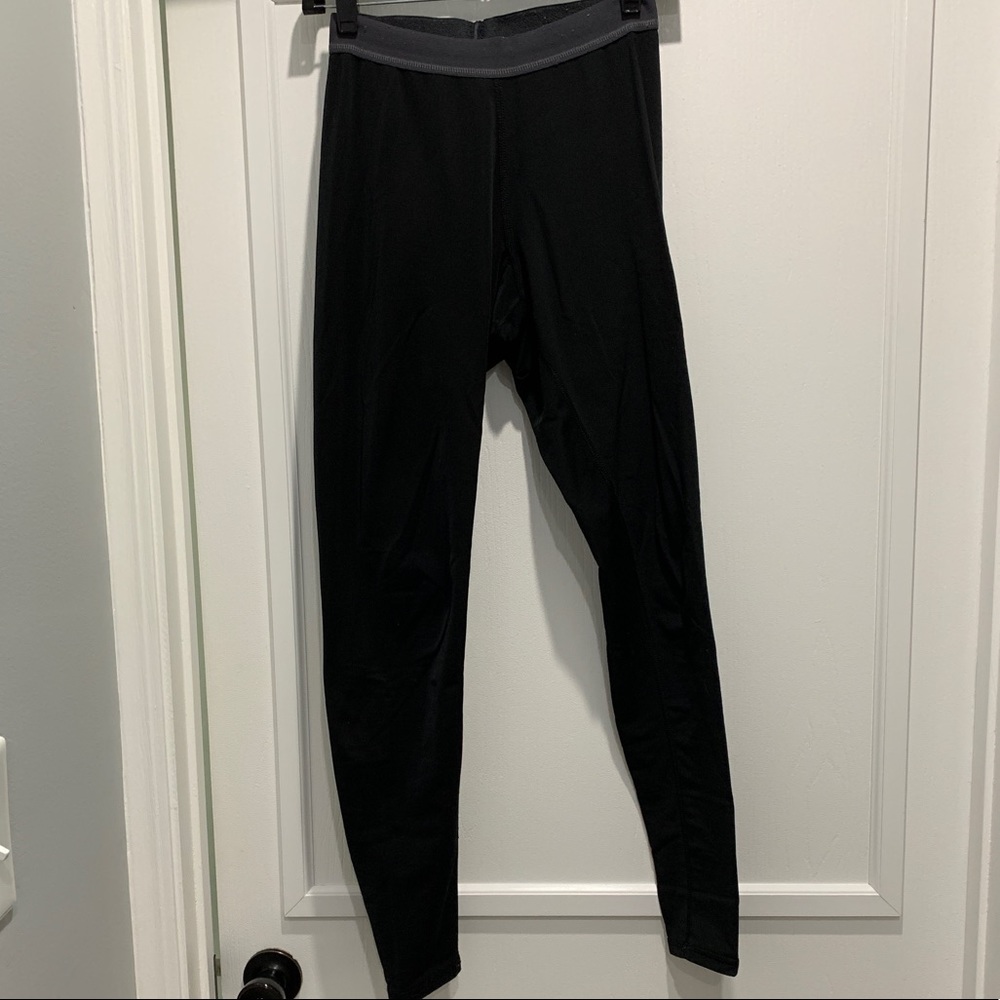 Champion black fleece lined leggings size Small.